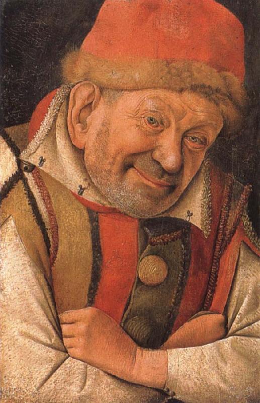 Jean Fouquet Portrait of the Ferrara court jester Gonella Germany oil painting art